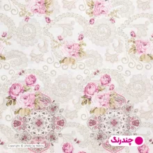 ملحفه آدنو مدل فرخنده کد CH90 دونفره سایز 180x200 سانتی متر