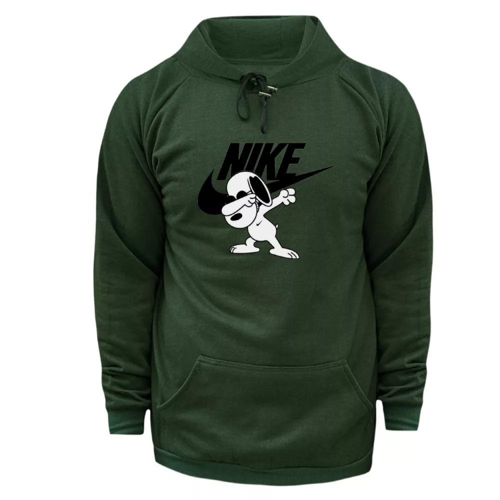 هودی زنانه مدل لوگو کد ۳ رنگ یشمی