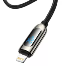 کابل تبدیل  USB-C به لایتنینگ باسئوس مدل Display Fast Charging-20w طول 1 متر