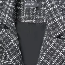 کت زنانه سرژه مدل 212283 رنگ مشکی