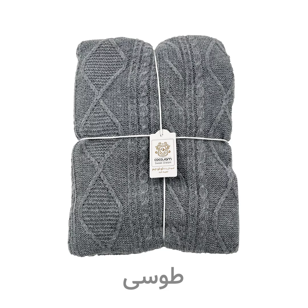 شال مبل و تخت کوکو جم مدل دیانا پلاس سایز 170x140 سانتیمتر