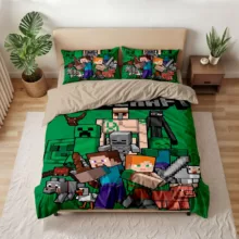 سرویس خواب مدل ماینکرافت Minecraft کد 04 یک نفره 5 تکه