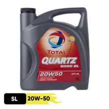 روغن موتور توتال مدل 5000 20w50 SL حجم ۴ لیتر