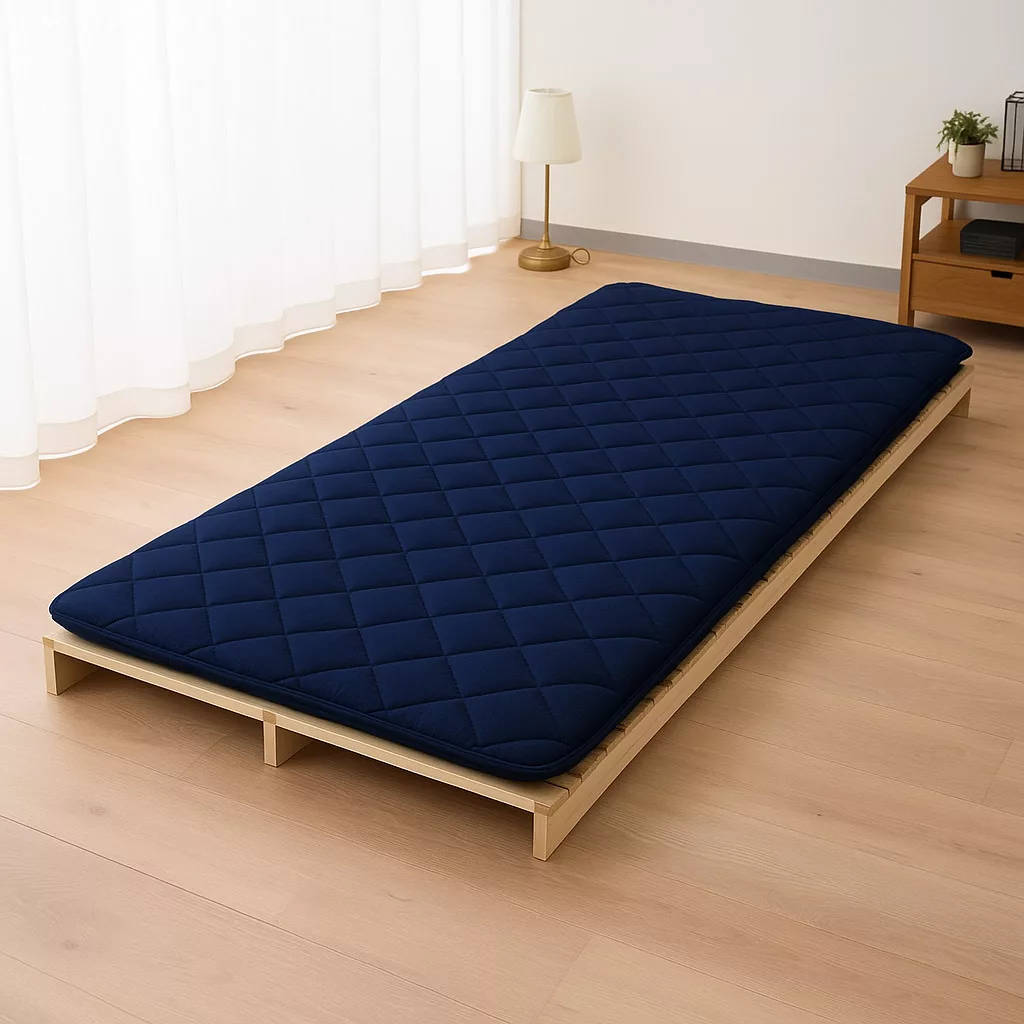 تشک مهمان پرارین مدل ساده دولایه 1 نفره سایز 95*195 سانتی متر