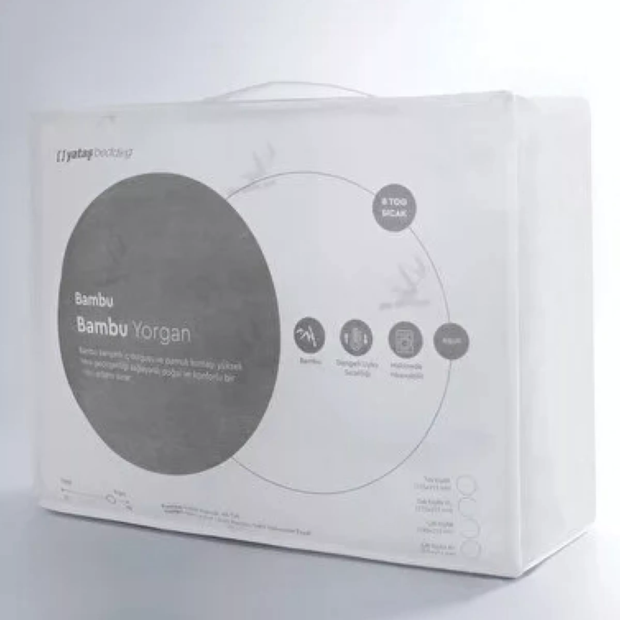 لحاف یاتاش مدل بامبو سایز ۲۱۵*۱۹۵ سانتیمتر