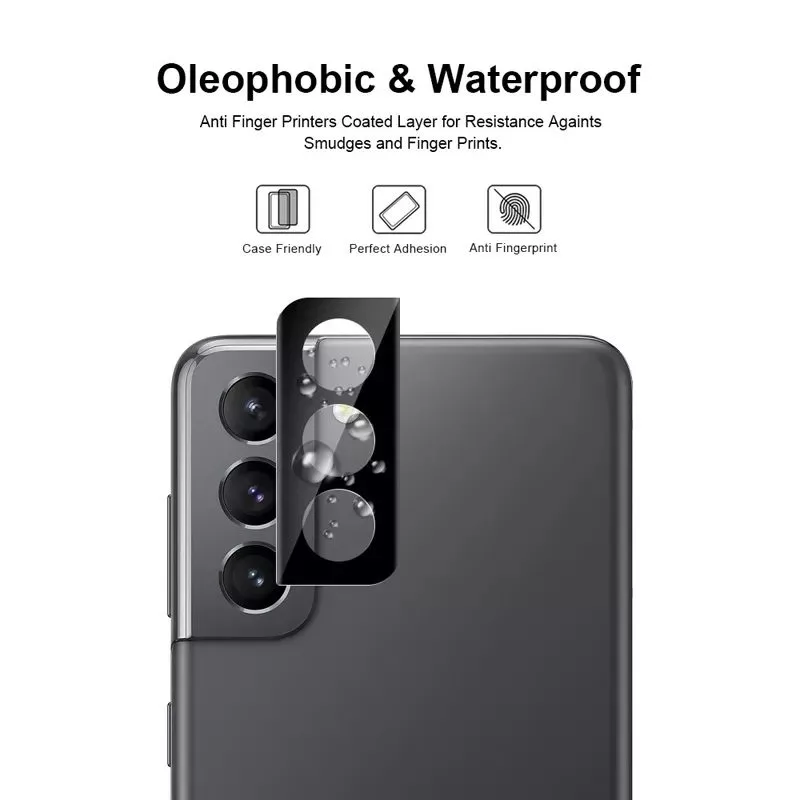 محافظ لنز دوربین بوف مدل 3D Pro-G مناسب برای گوشی موبایل سامسونگ Galaxy S21 / S21 Plus