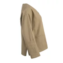 کت زنانه سرژه مدل 232158 رنگ نسکافه ای