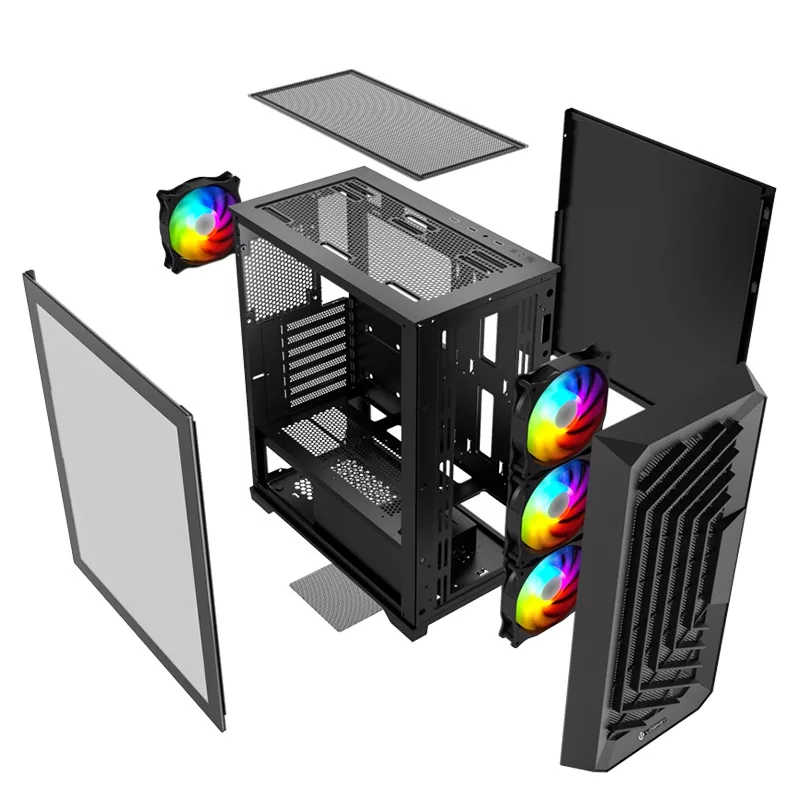 کیس کامپیوتر لاجی کی مدل LK-C454B