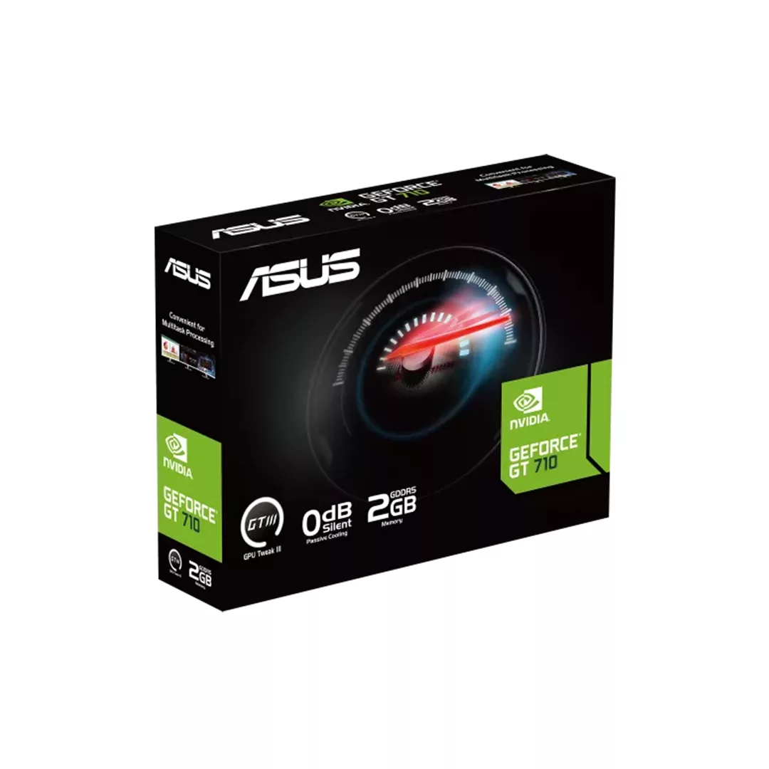کارت گرافیک مبتنی بر NVIDIA ایسوس مدل GeForce GT710-SL-2GD5-BRK-EVO