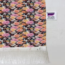 شال مبل بارمان دکور طرح گلستان کد 30 سایز 98x180 سانتی متر