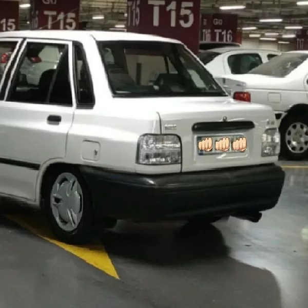 چراغ خطر عقب مدل برفی مناسب برای پراید 131 بسته 2 عددی