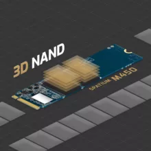 اس اس دی اینترنال PCIe 4.0 ام اس آی مدل SPATIUM M450 PCIe 4.0 NVMe M.2 ظرفیت 500 گیگابایت