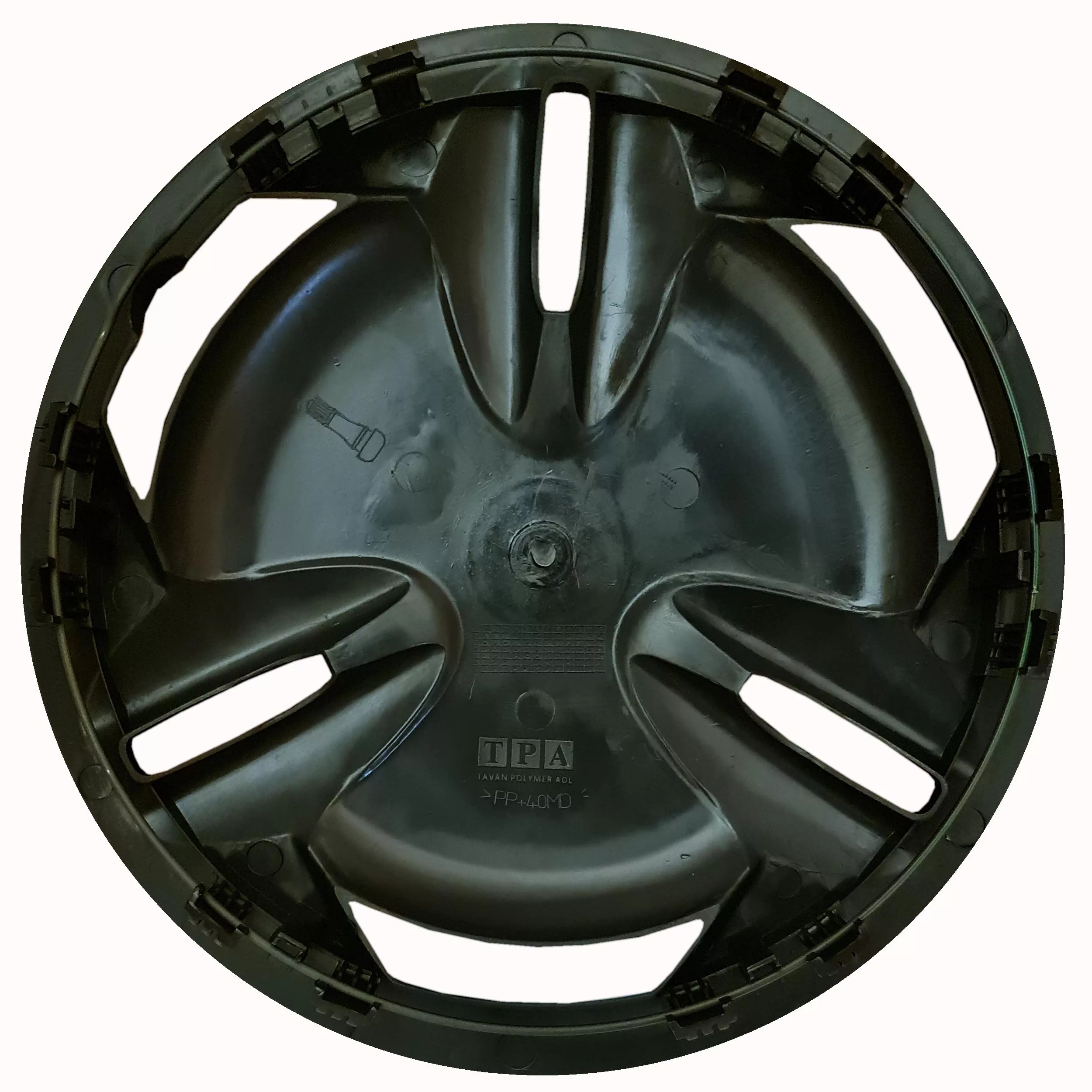 قالپاق چرخ تی پی ای مدل ِPRD-B04 سایز 13 اینچ مناسب برای پراید بسته 4 عددی