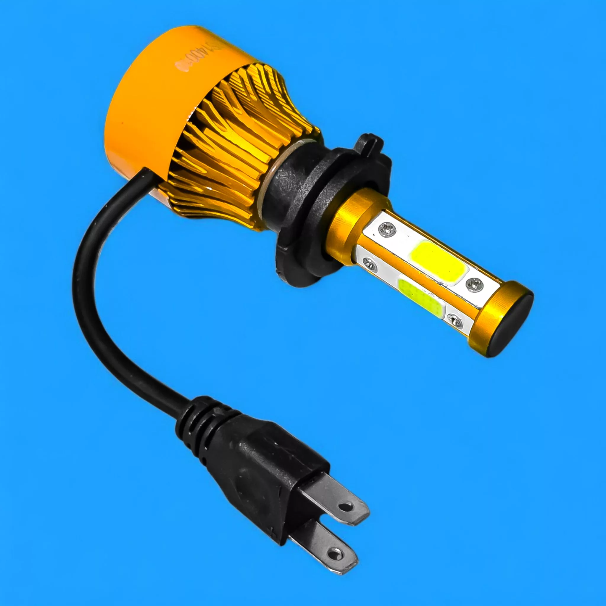 هدلایت نور پایین چراغ جلو تک حالته بست یدک مدل یخی پایه H7 مناسب برای پراید 132 و 111 بسته 2 عددی