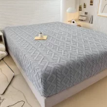 روکش لحاف مخمل مدل A1 یک نفره سایز 200×90 سانتی‌متر