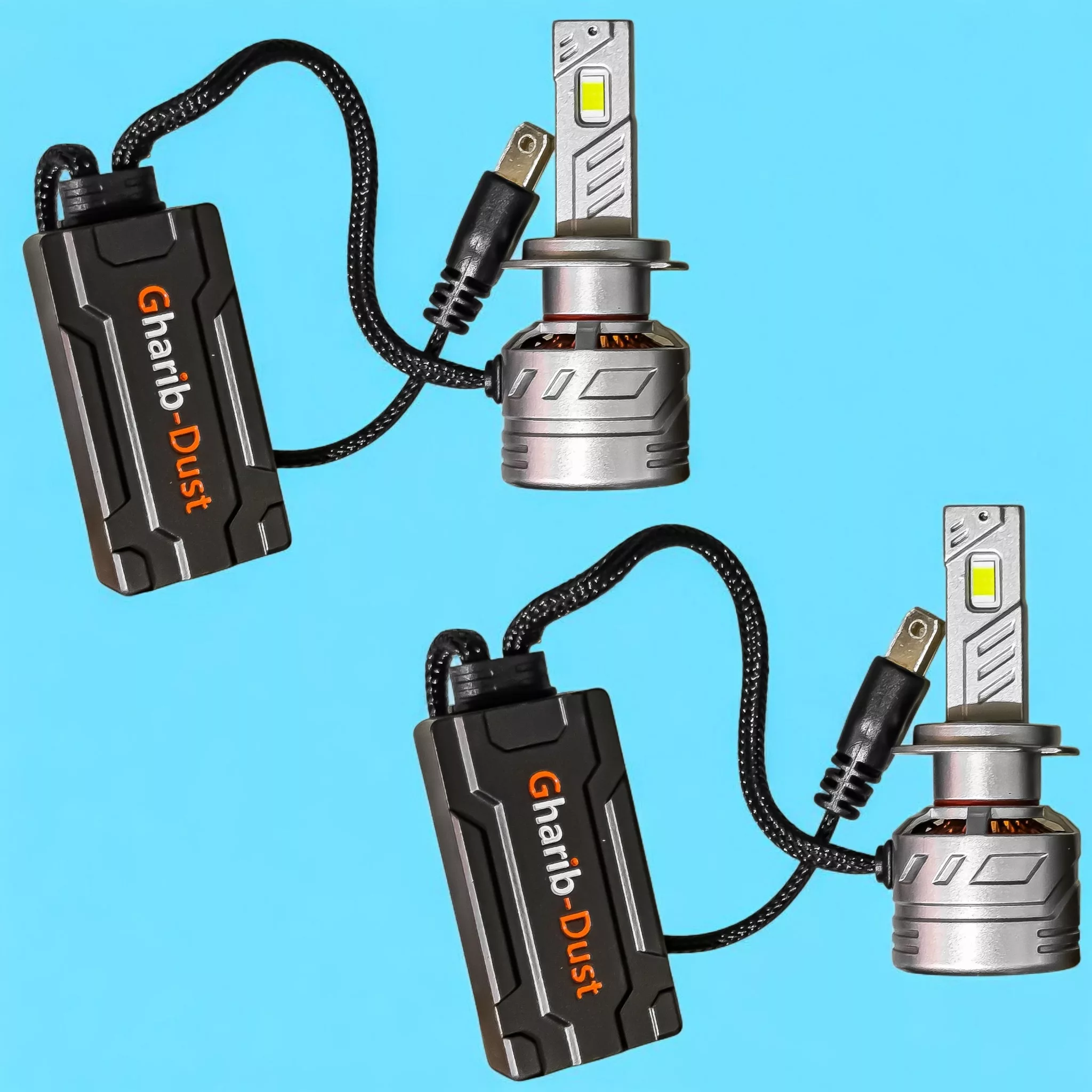 لامپ نور پایین و نور بالا چراغ جلو تک حالته بست یدک مدل یخی کد CB1300 پایه H4 مناسب برای پراید ۱۳۱ ، ۱۴۱ ، ۱۵۱ بسته ۲ عددی