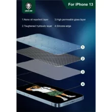 محافظ صفحه نمایش گرین مدل Silicone-Plus مناسب برای گوشی موبایل اپل iPhone 13 Pro Max