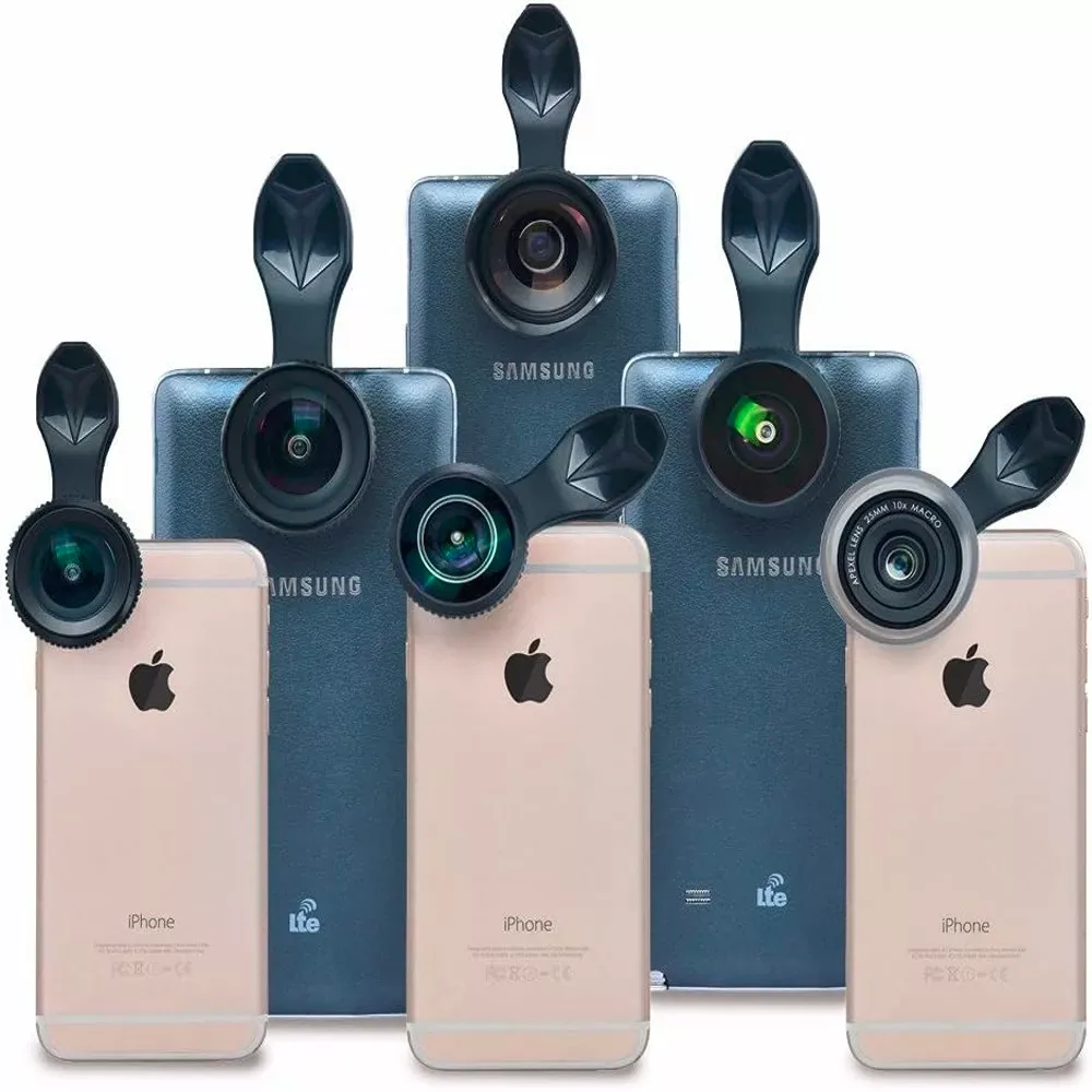 لنز کلیپسی موبایل اپیکسل مدل Lens Kit 5 in 1