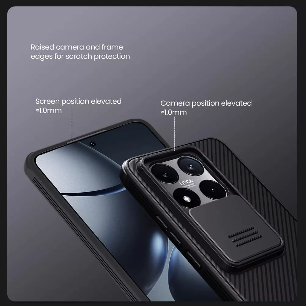کاور نیلکین مدل CamShield Pro مناسب برای گوشی موبایل شیائومی 14T