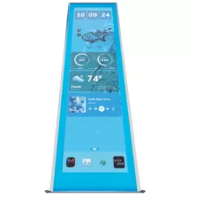 کیس کامپیوتر هایت مدل Y70 Touch Infinite Blueberry Milk
