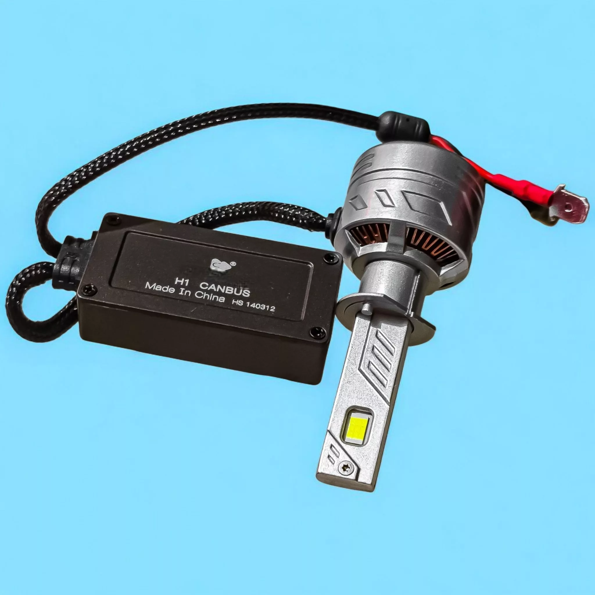 لامپ نور بالا چراغ جلو تک حالته بست یدک مدل یخی کد CB1300 پایه H1 مناسب برای پراید 111 و 132 بسته 2 عددی