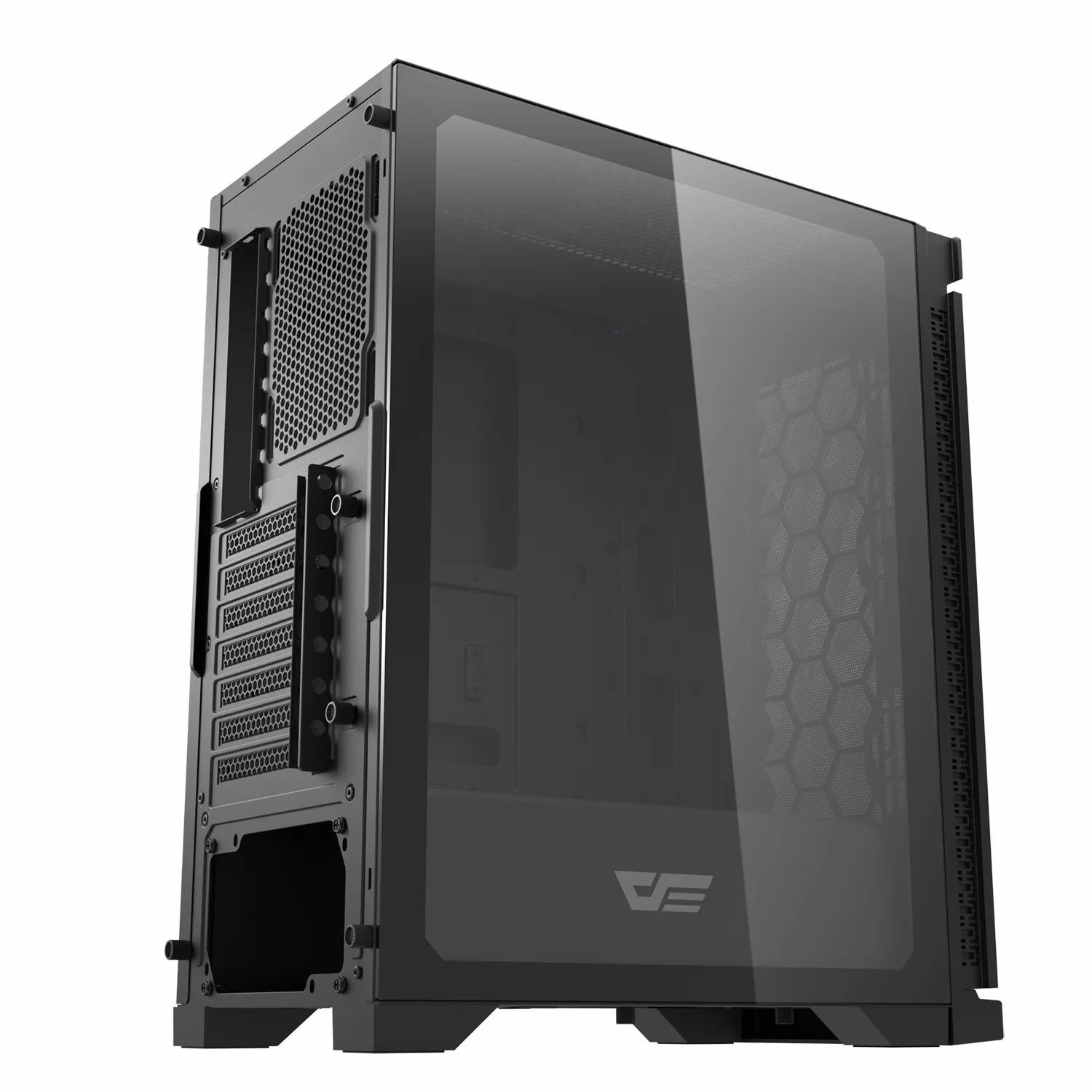 کیس کامپیوتر گیمینگ دارک فلش مدل DK361 BK