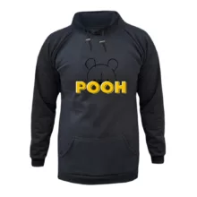 هودی زنانه مدل پو کد ۲۶ رنگ ذغال سنگی