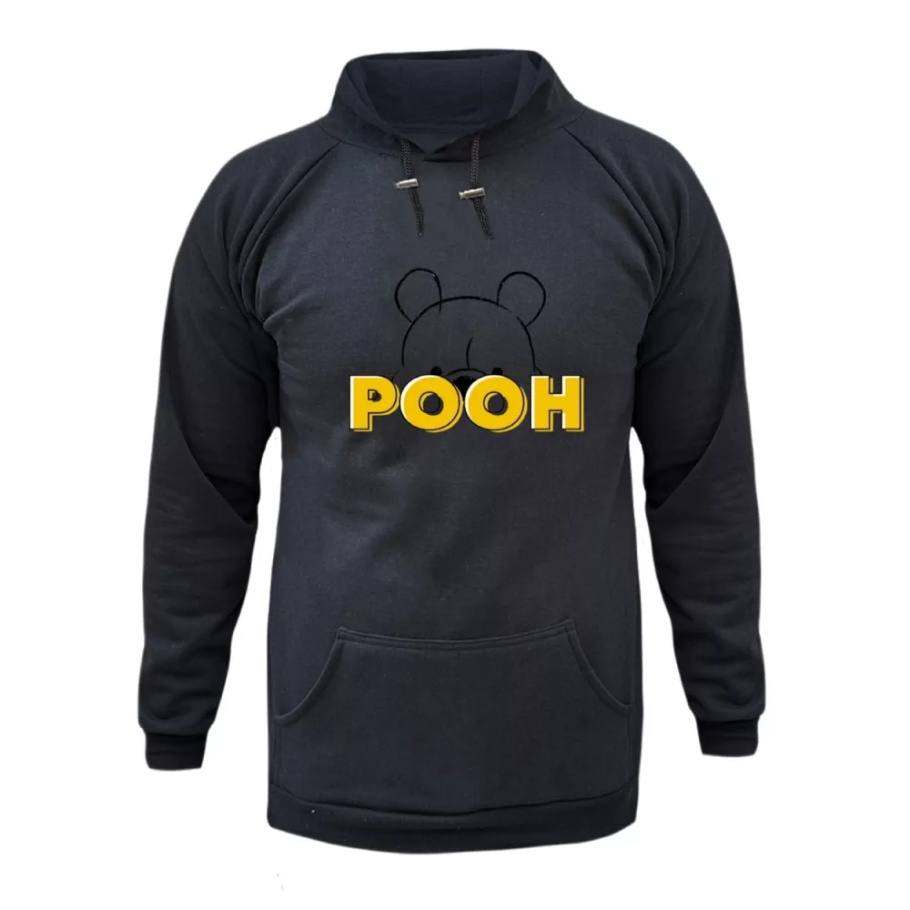 هودی زنانه مدل پو کد ۲۶ رنگ ذغال سنگی