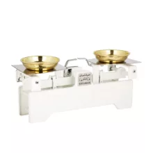 ترازو فروشگاهی عرفانیان مدل دو طرف تخت با کفه برنجی بزرگ و کوچک