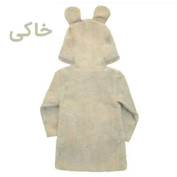 حوله پالتویی کودک پودایران مدل موش سایز 100 سانتی‌متر