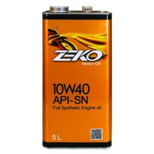 روغن موتور خودرو زیکو مدل 10W40-API SN حجم 5 لیتر