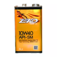 روغن موتور خودرو زیکو مدل 10W40-API SM حجم 4 لیتر