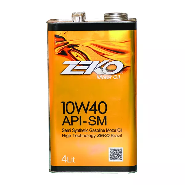 روغن موتور خودرو زیکو مدل 10W40-API SM حجم 4 لیتر