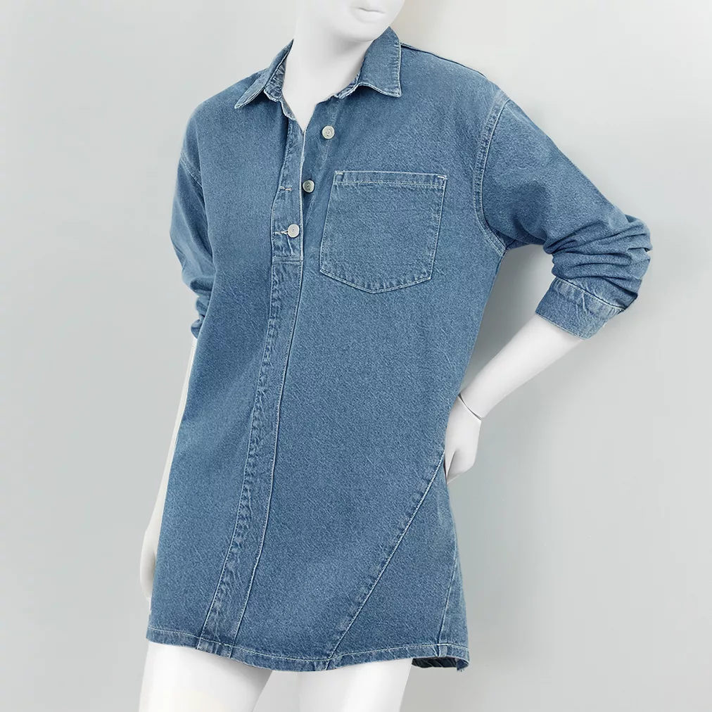 تونیک آستین بلند زنانه مدل 838725192 طرح ترندیول