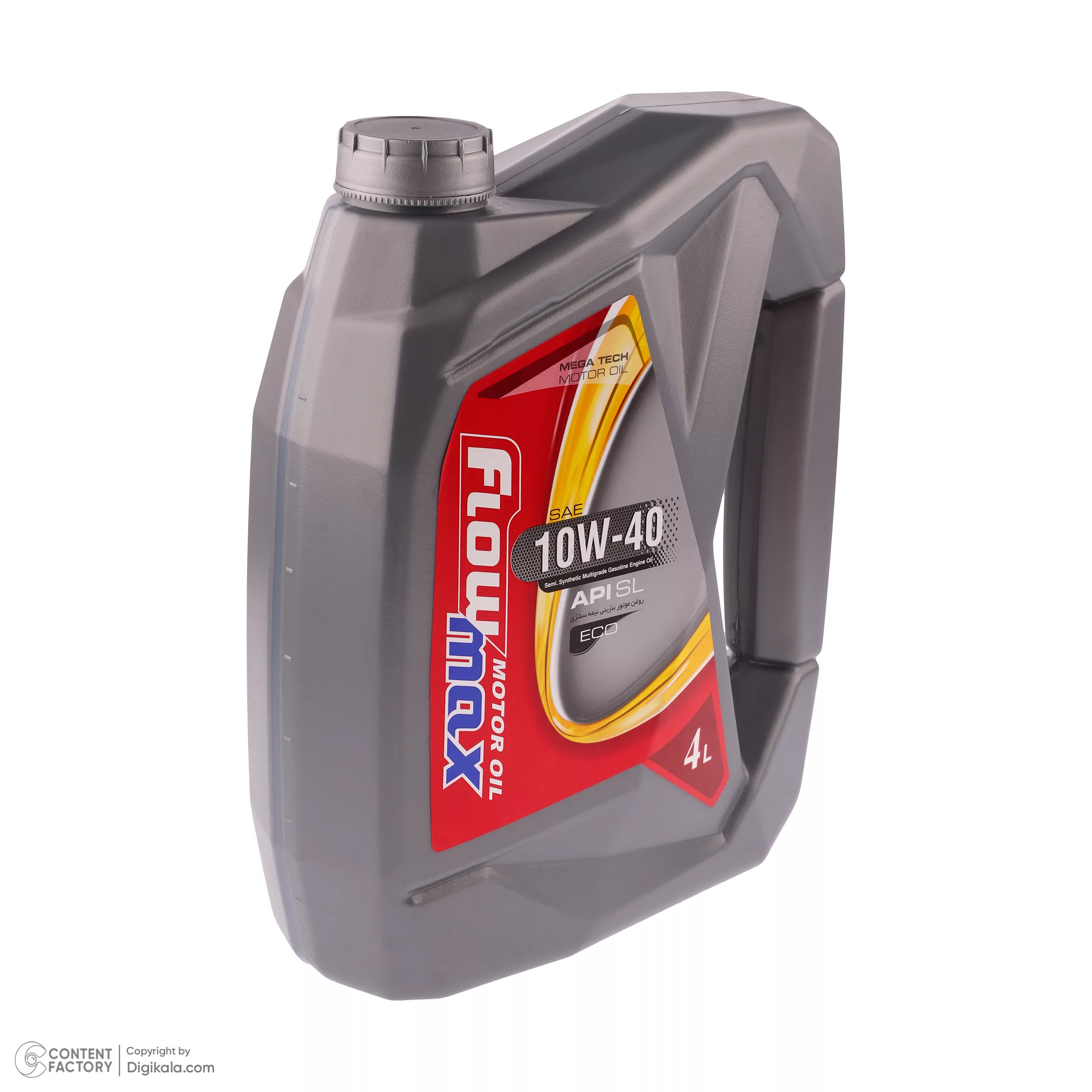 روغن موتور خودرو فلومکس مدل MEGATECH 10W40 ECO حجم 4 لیتر