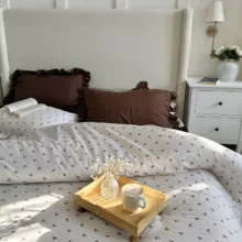 روتختی دو نفره مدل  آلوا  سایز 240x220 سانتی‌متر