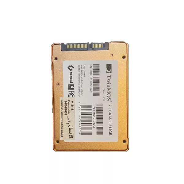 اس اس دی اینترنال توین موس مدل 2.5 اینچ ظرفیت 512 گیگابایت