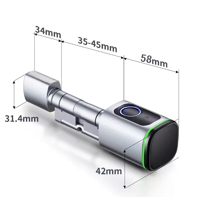 قفل هوشمند تویا مدل BLE VERSION- Keyless Smart Cylinder