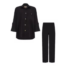 ست شومیز و شلوار زنانه السانا مدل رومانسا کد 205701