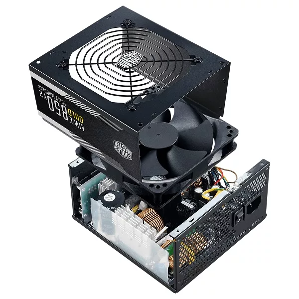 منبع تغذیه کامپیوتر کولر مستر مدل MWE GOLD 850 – V2 FULL MODULAR
