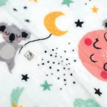 دستمال دست و صورت نوزاد بی بی بی مدل کوالا سایز مجموعه 6 عددی