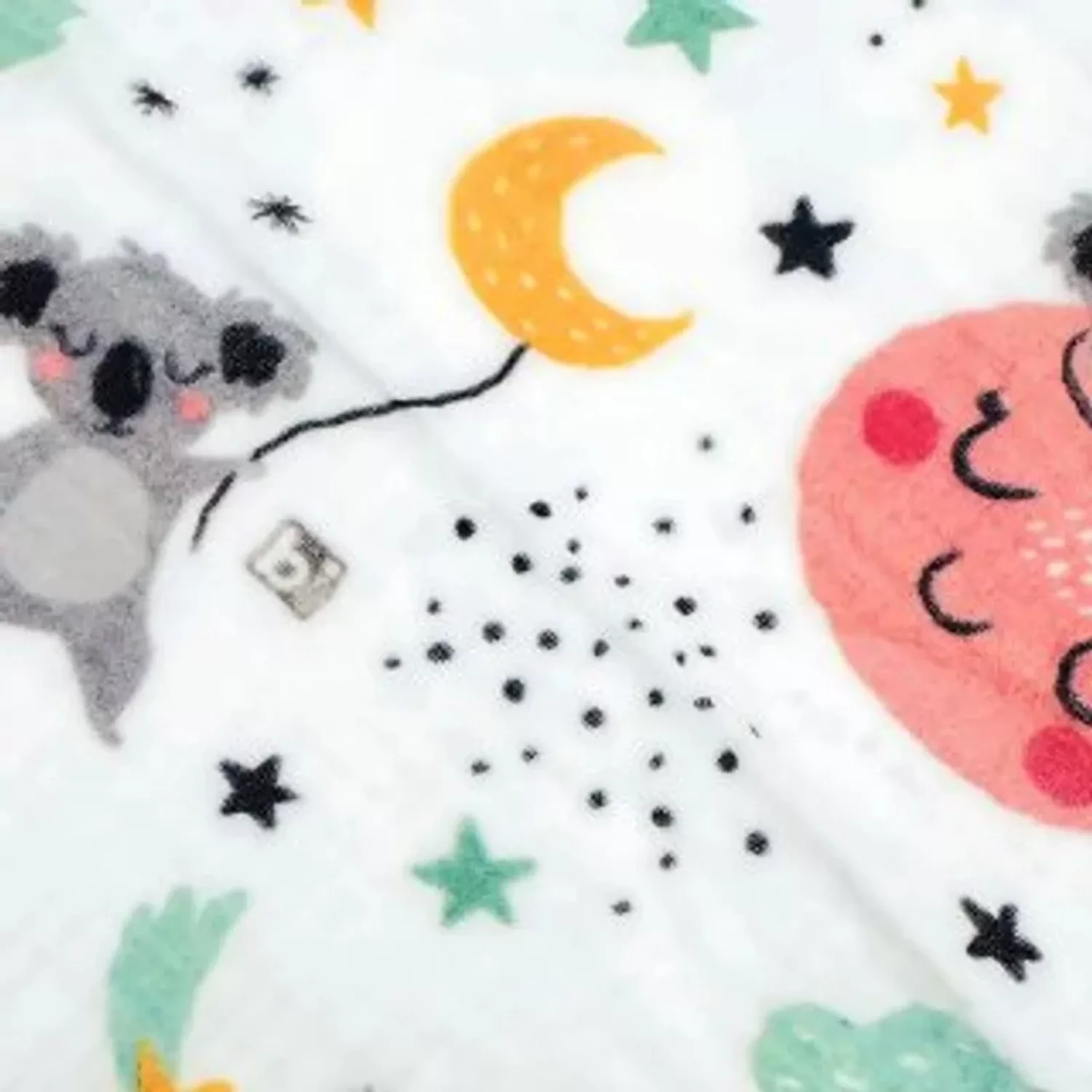 دستمال دست و صورت نوزاد بی بی بی مدل کوالا سایز مجموعه 6 عددی