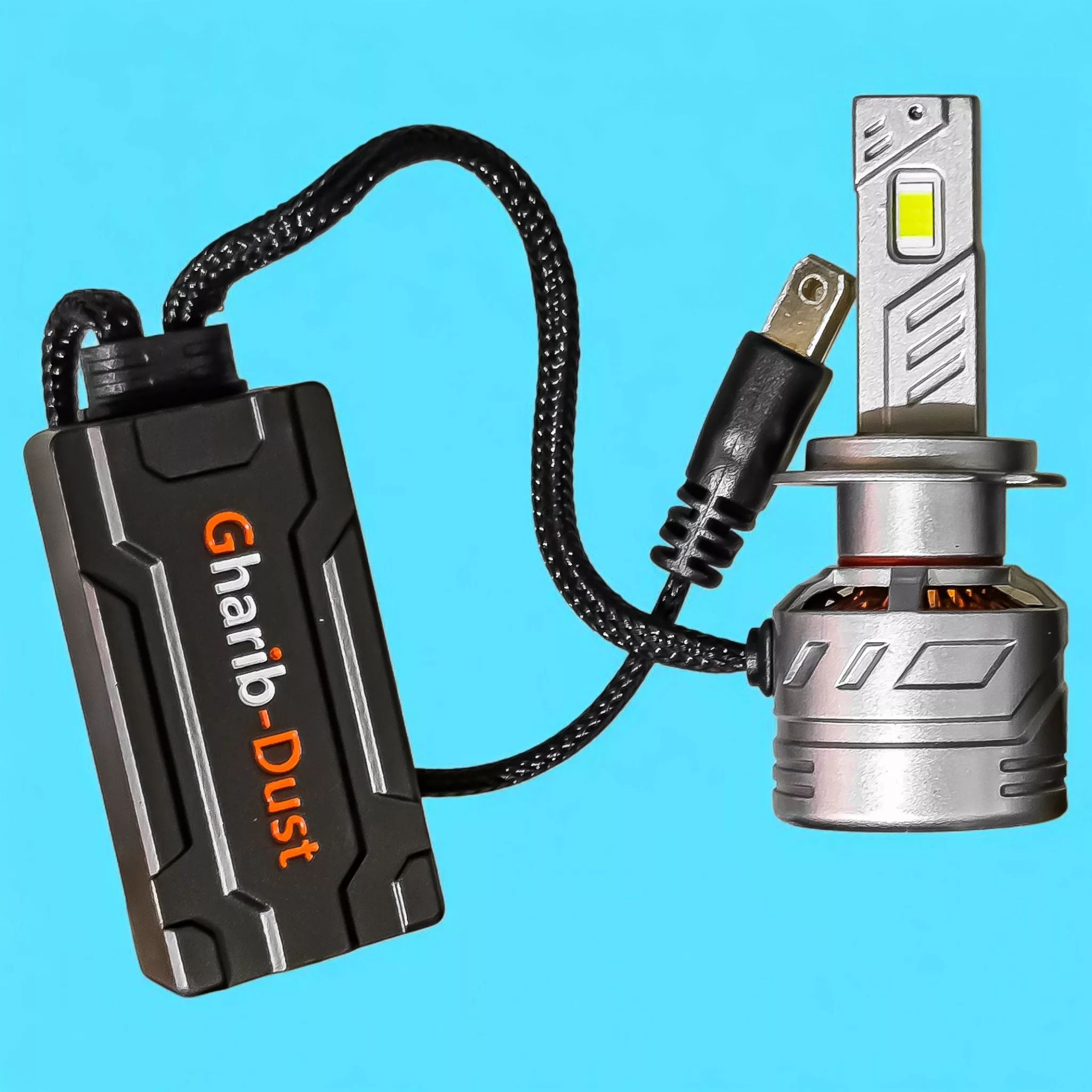 لامپ نور پایین و نور بالا چراغ جلو تک حالته بست یدک مدل یخی کد CB1300 پایه H4 مناسب برای پراید ۱۳۱ ، ۱۴۱ ، ۱۵۱ بسته ۲ عددی