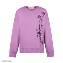 سویشرت زنانه مادر مدل هانا رنگ بنفش