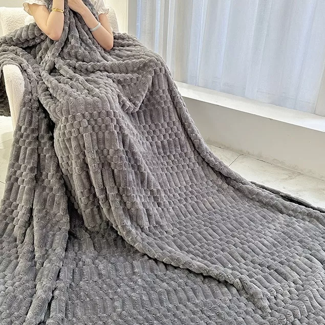 پتو مسافرتی 2 نفر مدل حبابی  سایز 220x200 سانتی‌متر