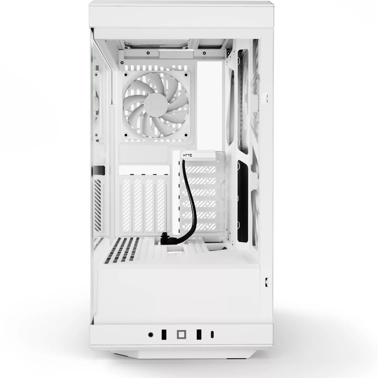 کیس کامپیوتر گیمینگ هایت مدل Y40 Snow White