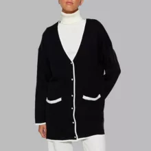 ژاکت زنانه مدل 695013034طرح ترندیول