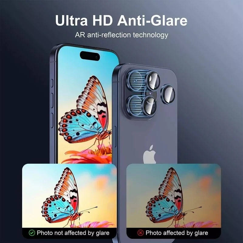 محافظ لنز دوربین بوف مدل Super Metal ColorLens-G مناسب برای گوشی موبایل اپل iPhone 16 Pro Max / 16 Pro