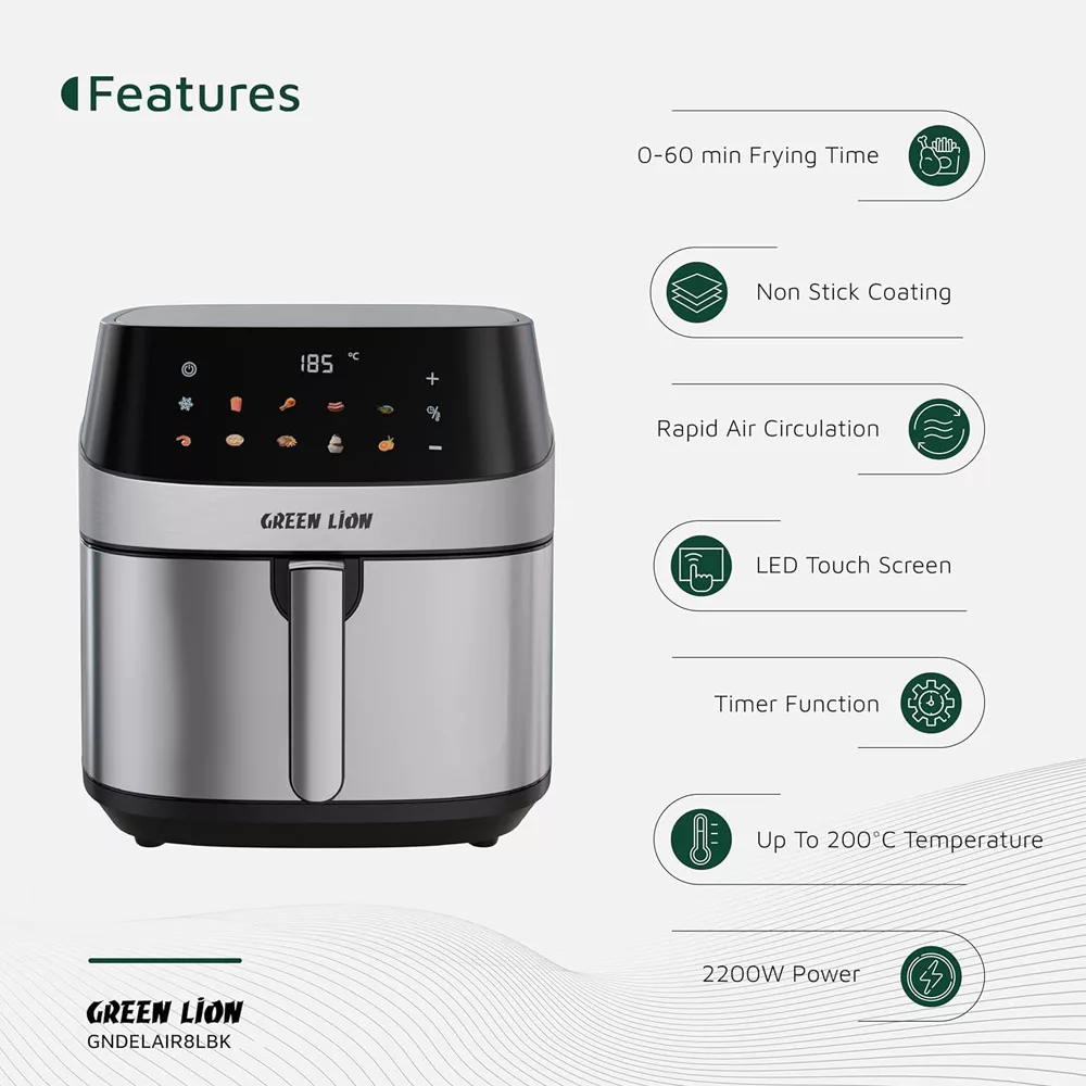 هواپز ۸ لیتر گرین لاین مدل Deluxe