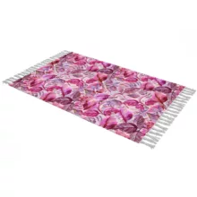 شال مبل مدل برگ کد F2SH1013 سایز 100×180 سانتی متر